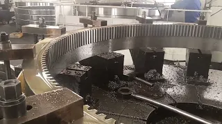 Large Size Slewing Ring Bearing Factory
