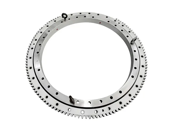 External Gear Four-point Contact Ball Slewing Bearing | Precision Slewing Ring Bearings