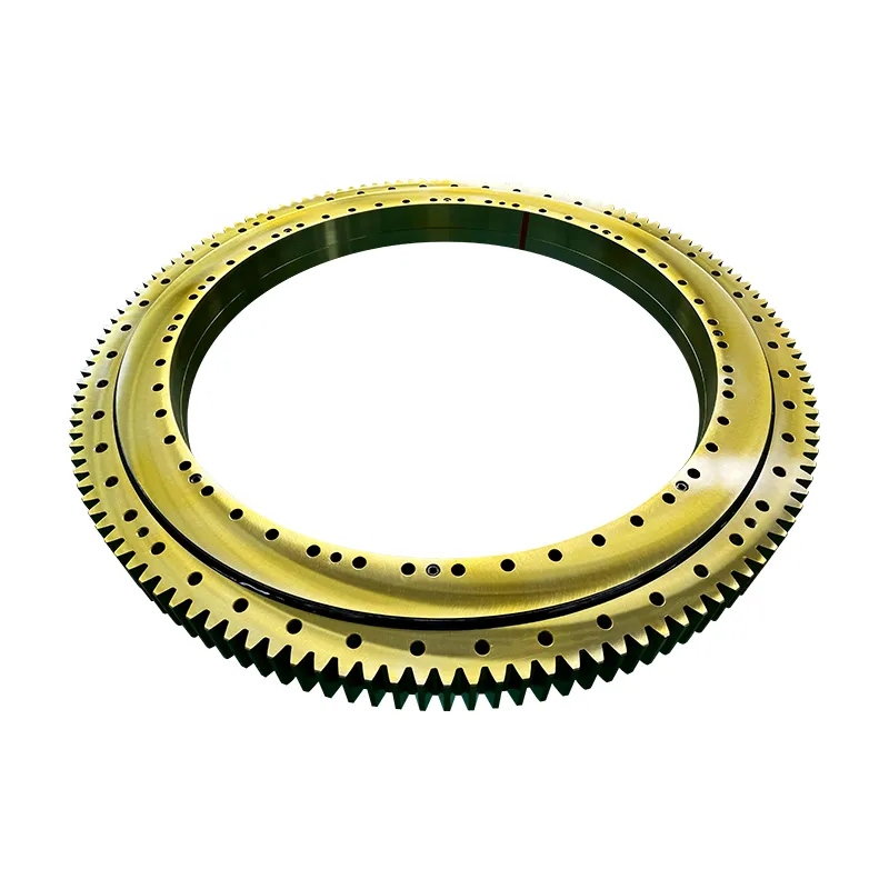 Double-row slewing bearings